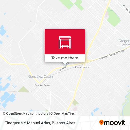 Tinogasta Y Manuel Arias map