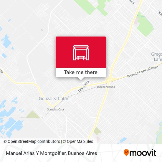 Manuel Arias Y Montgolfier map