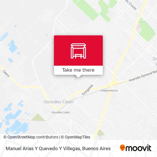 Manuel Arias Y Quevedo Y Villegas map