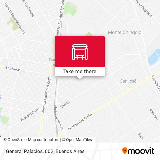 Mapa de General Palacios, 602