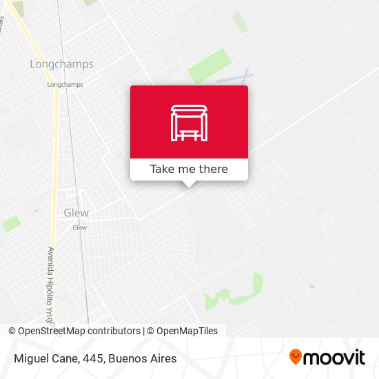 Mapa de Miguel Cane, 445