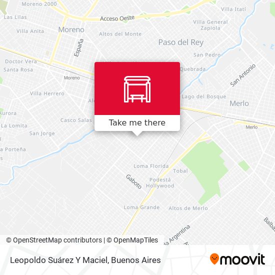 Leopoldo Suárez Y Maciel map