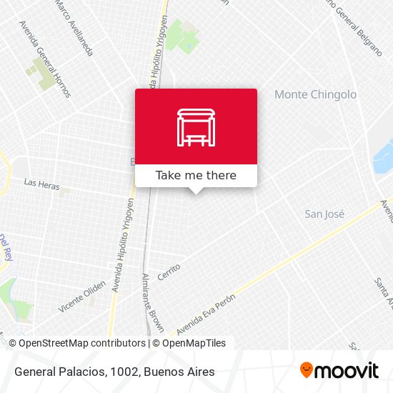 General Palacios, 1002 map