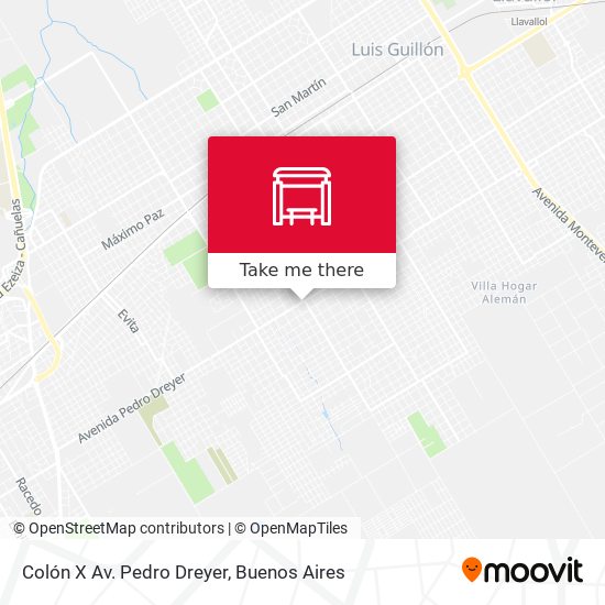 Colón X Av. Pedro Dreyer map