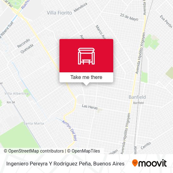 Ingeniero Pereyra Y Rodríguez Peña map