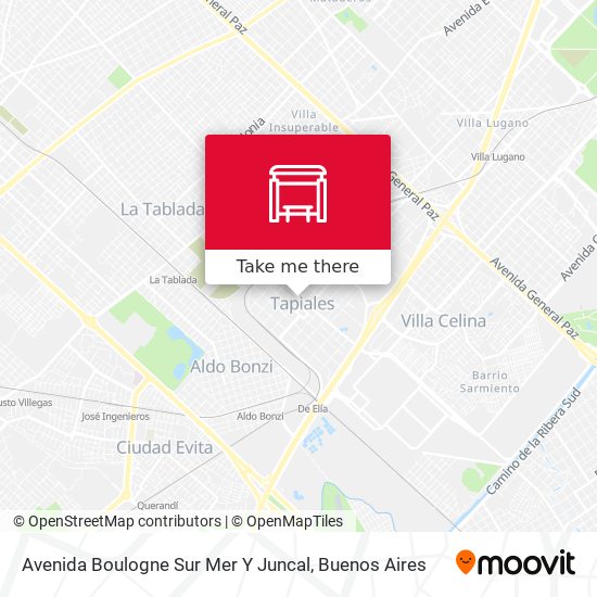 Avenida Boulogne Sur Mer Y Juncal map