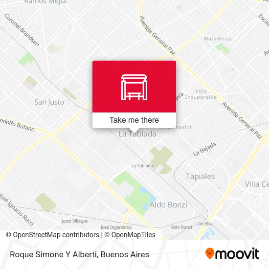 Roque Simone Y Alberti map