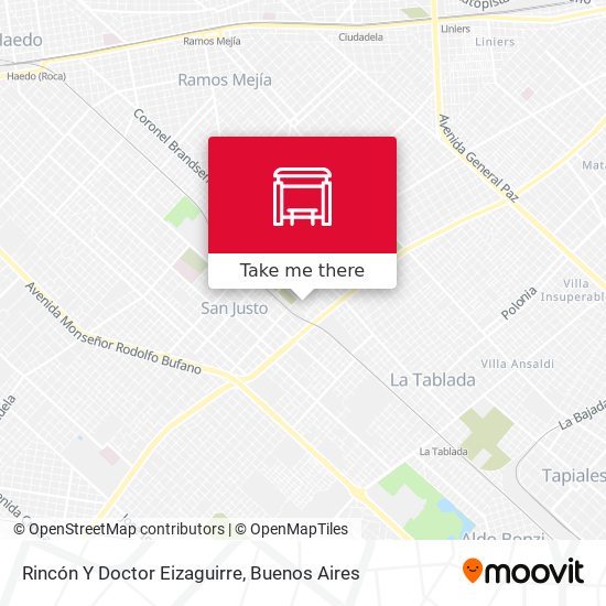 Rincón Y Doctor Eizaguirre map