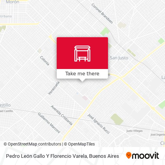 Mapa de Pedro León Gallo Y Florencio Varela