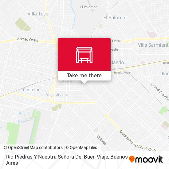 Río Piedras Y Nuestra Señora Del Buen Viaje map