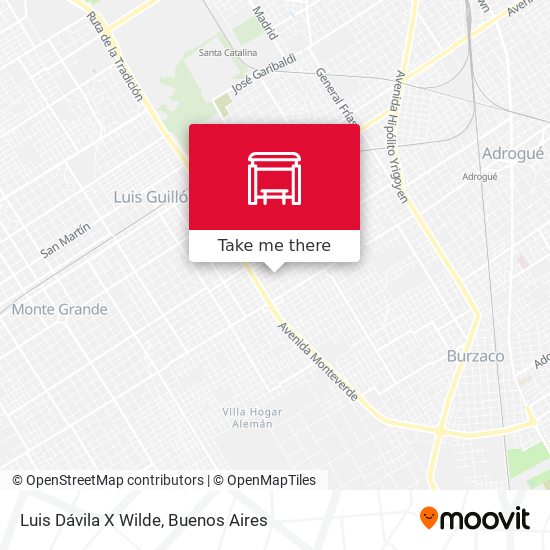 Luis Dávila X Wilde map
