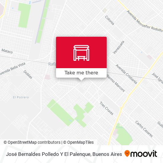José Bernaldes Polledo Y El Palenque map