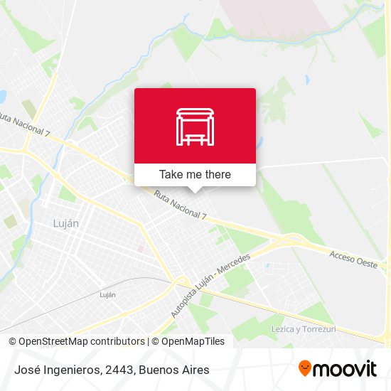 Mapa de José Ingenieros, 2443