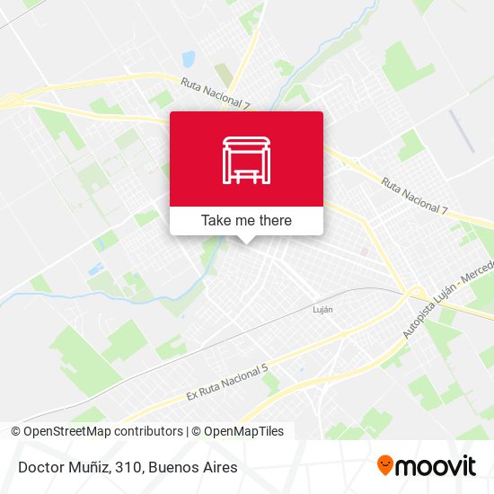 Mapa de Doctor Muñiz, 310
