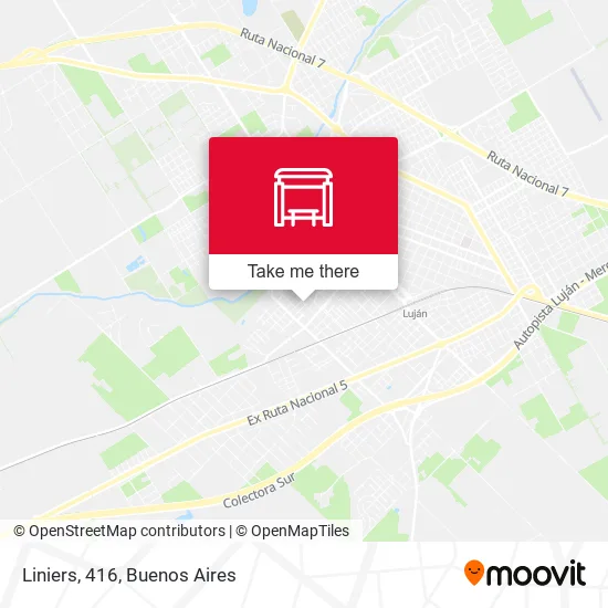 Liniers, 416 map