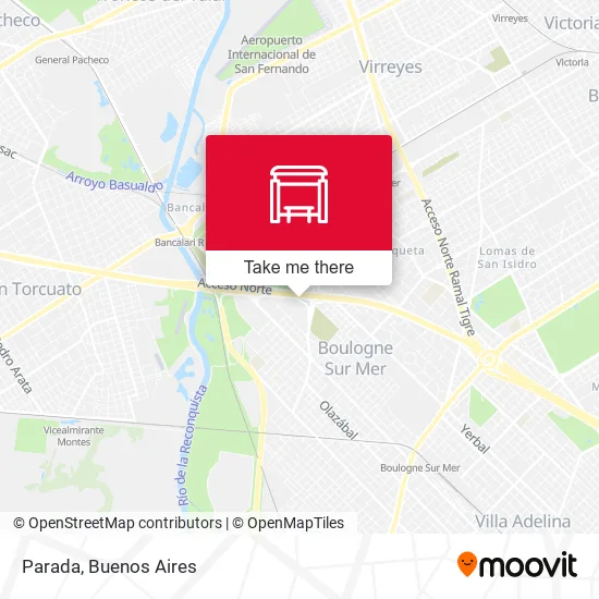 Parada map