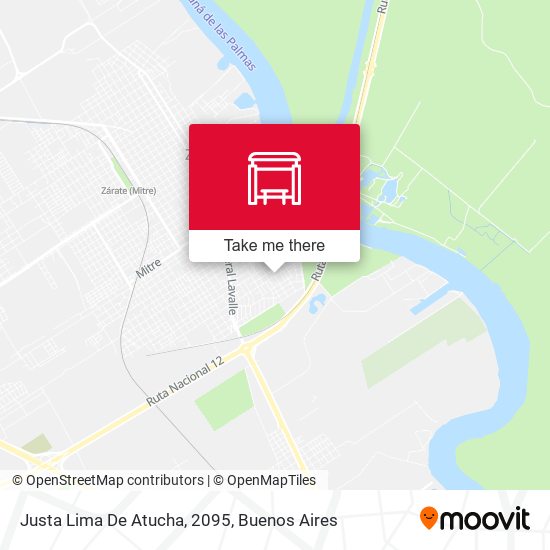 Mapa de Justa Lima De Atucha, 2095