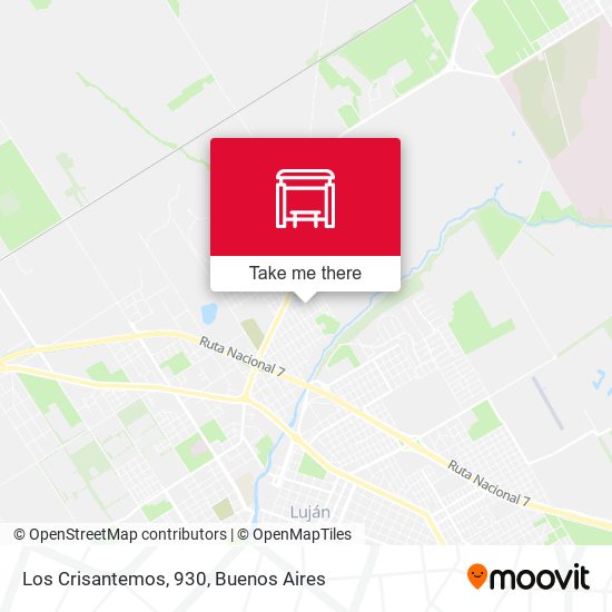 Los Crisantemos, 930 map