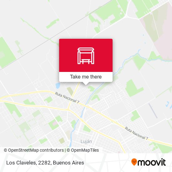Los Claveles, 2282 map