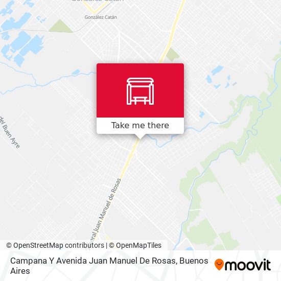 Campana Y Avenida Juan Manuel De Rosas map