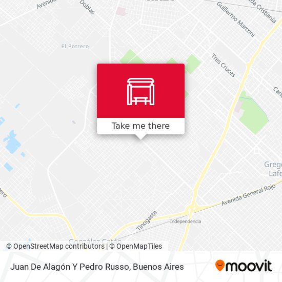 Juan De Alagón Y Pedro Russo map