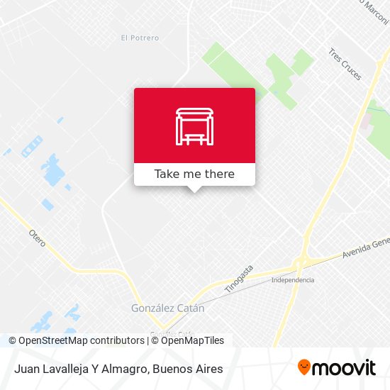 Juan Lavalleja Y Almagro map