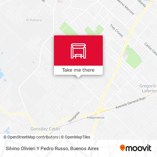 Mapa de Silvino Olivieri Y Pedro Russo