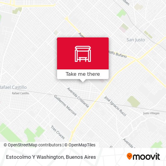 Estocolmo Y Washington map