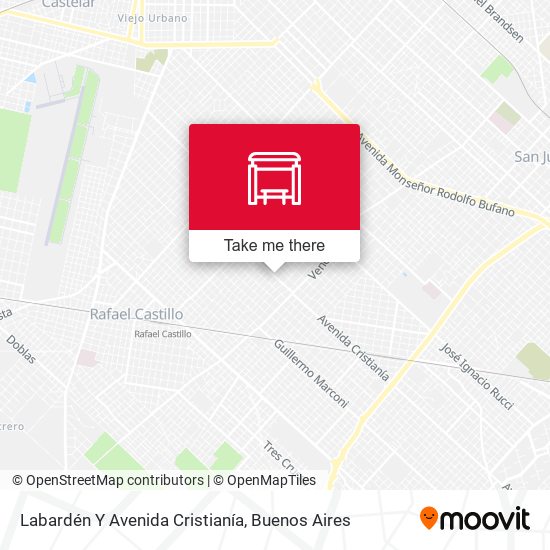 Labardén Y Avenida Cristianía map