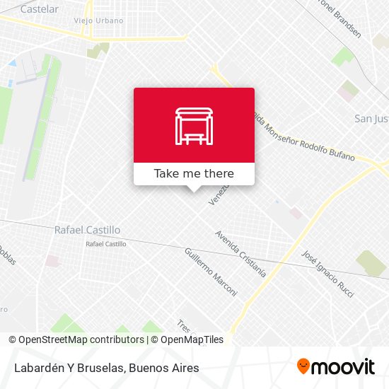 Labardén Y Bruselas map
