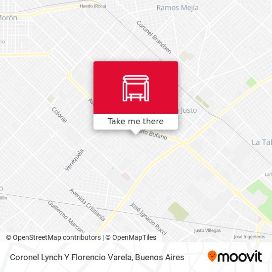 Coronel Lynch Y Florencio Varela map