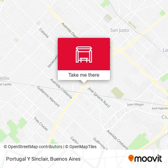 Mapa de Portugal Y Sinclair