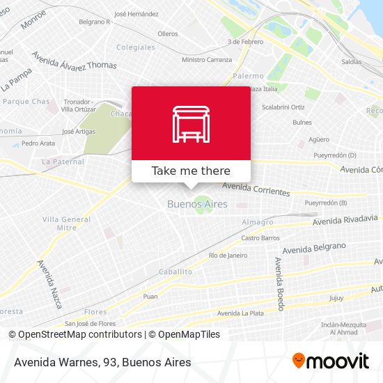 Avenida Warnes, 93 map