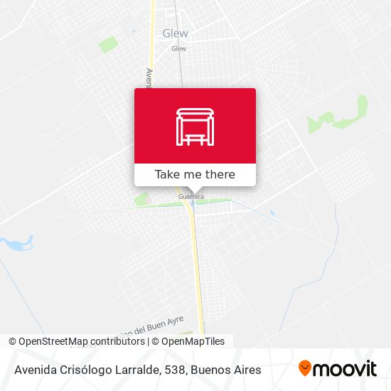 Avenida Crisólogo Larralde, 538 map