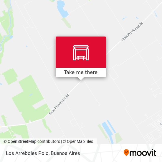 Los Arreboles Polo map
