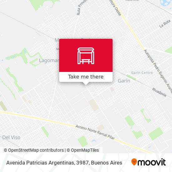 Avenida Patricias Argentinas, 3987 map