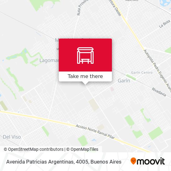 Avenida Patricias Argentinas, 4005 map