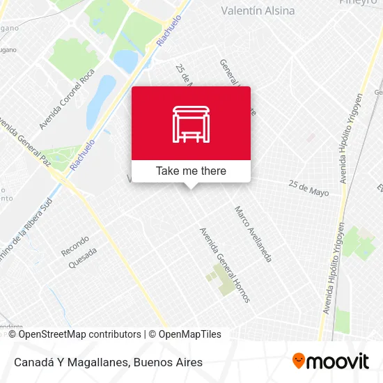 Canadá Y Magallanes map