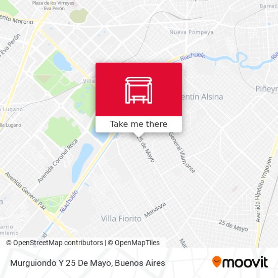 Murguiondo Y 25 De Mayo map