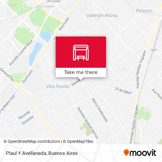 Mapa de Plaul Y Avellaneda