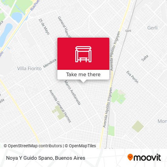 Noya Y Guido Spano map
