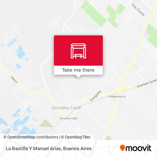 Mapa de La Bastilla Y Manuel Arias