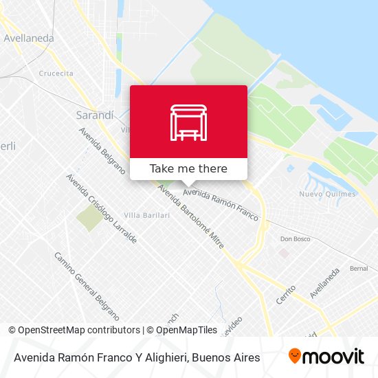 Mapa de Avenida Ramón Franco Y Alighieri