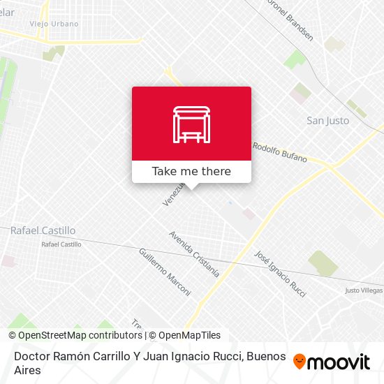 Doctor Ramón Carrillo Y Juan Ignacio Rucci map
