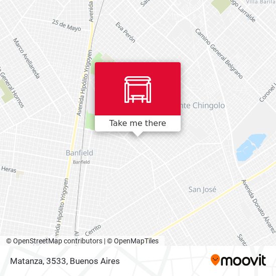 Mapa de Matanza, 3533