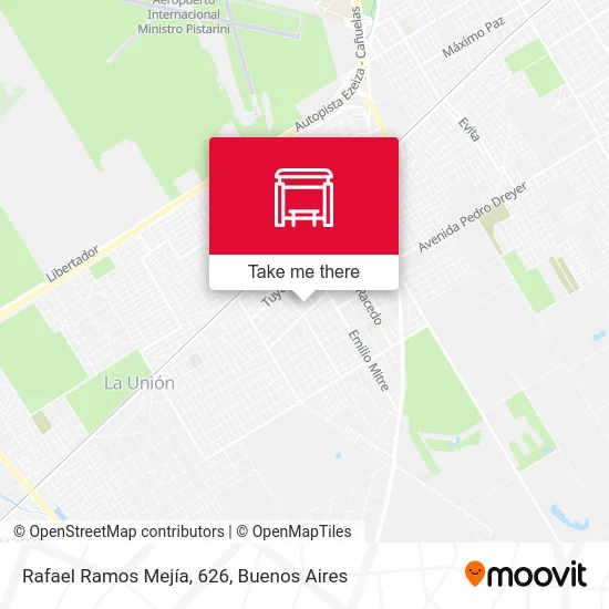 Rafael Ramos Mejía, 626 map