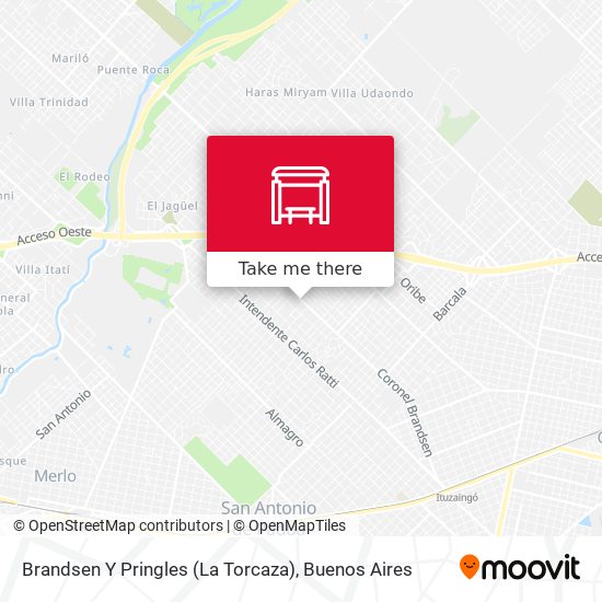 Brandsen Y Pringles (La Torcaza) map