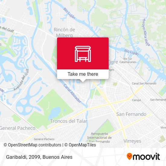 Garibaldi, 2099 map