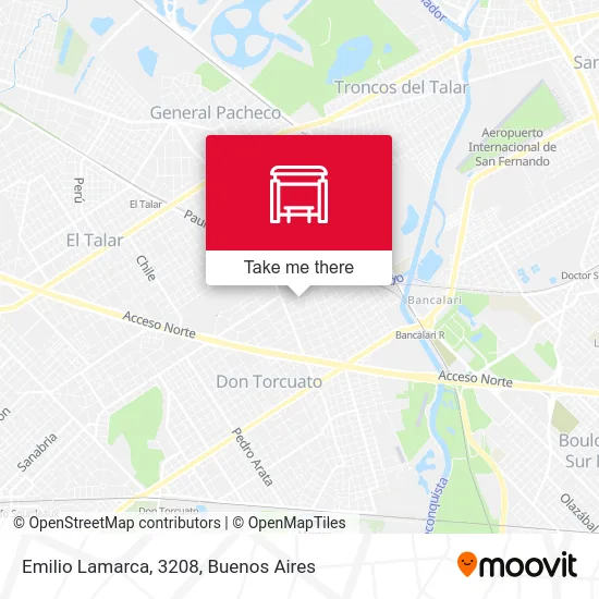 Emilio Lamarca, 3208 map