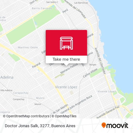 Doctor Jonas Salk, 3277 map